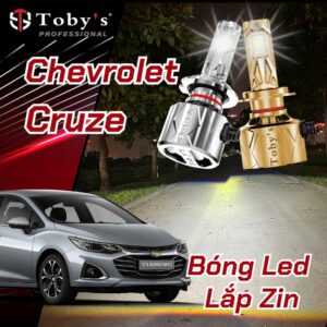 Bóng LED Toby's tăng sáng lắp Zin cho Chevrolet Cruze