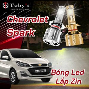 Bóng LED Toby's tăng sáng lắp Zin cho Chevrolet Spark